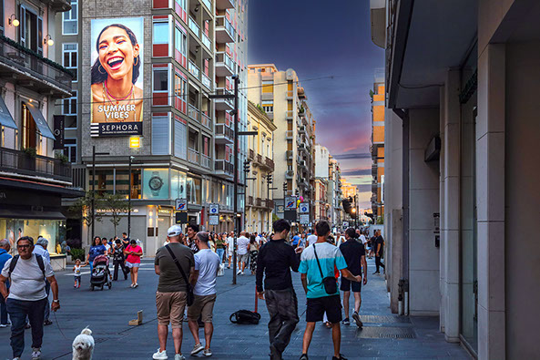 Immagine location spazio pubblicitario a Bari Acone Associati
