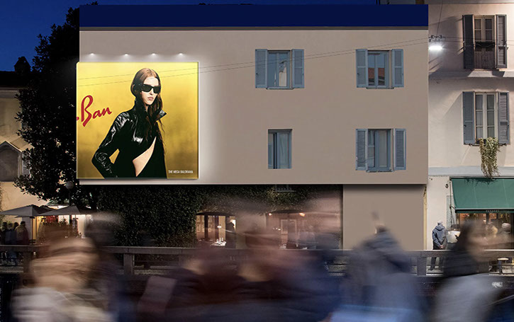 Immagine location spazio pubblicitario Acone Associati Milano piazza Cordusio - palazzo Broggi - Domination_1