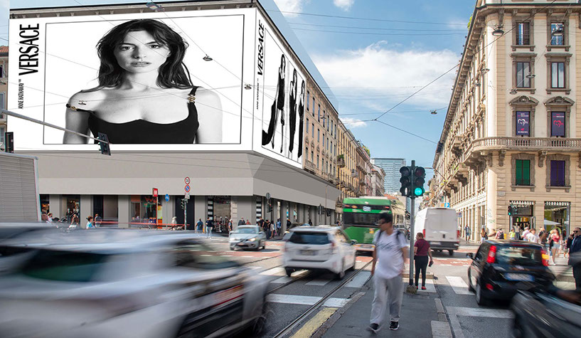Immagine location spazio pubblicitario Acone Associati Milano piazza Cordusio - palazzo Broggi - Domination_3