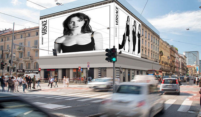 Immagine location spazio pubblicitario Acone Associati Milano piazza Cordusio - palazzo Broggi - Domination_4