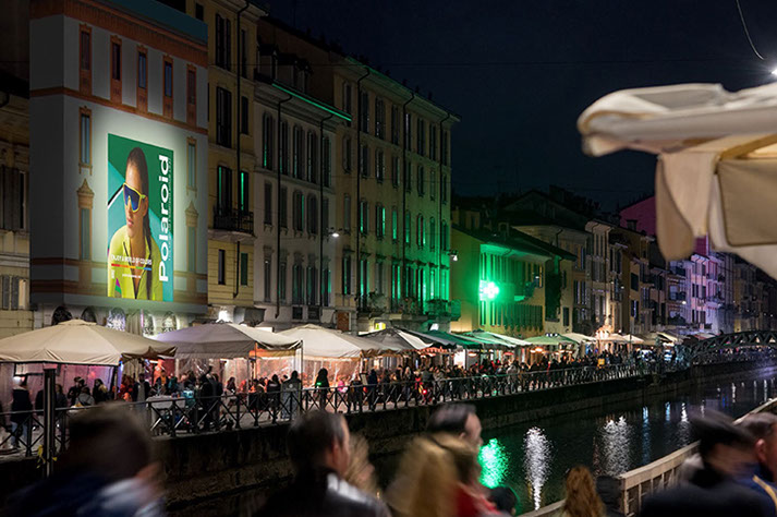 Immagine location spazio pubblicitario Acone Associati Milano corso di Porta Ticinese - Darsena - Colonne di San Lorenzo_4