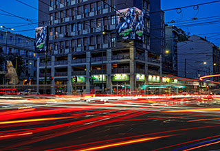 Immagine location spazio pubblicitario Acone Associati Milano corso Como - Gae Aulenti - ledwall_2