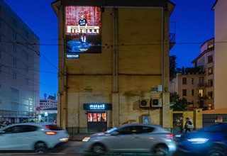 Immagine location spazio pubblicitario Acone Associati Milano corso di Porta Ticinese - Darsena - Colonne di San Lorenzo_3
