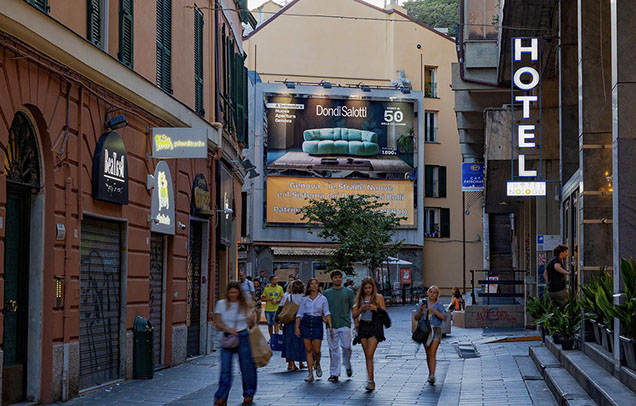 Immagine location spazio pubblicitario a Napoli Acone Associati