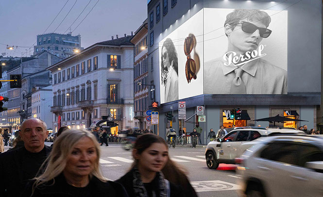 Immagine location spazio pubblicitario Acone Associati Milano piazza Cordusio - palazzo Broggi - Domination_1